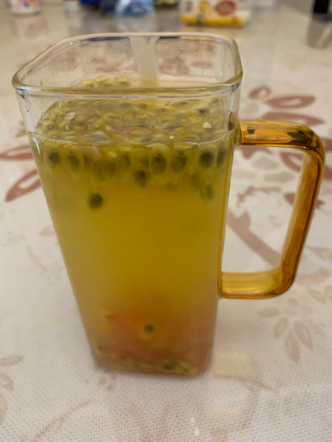 百香果西柚茶的做法