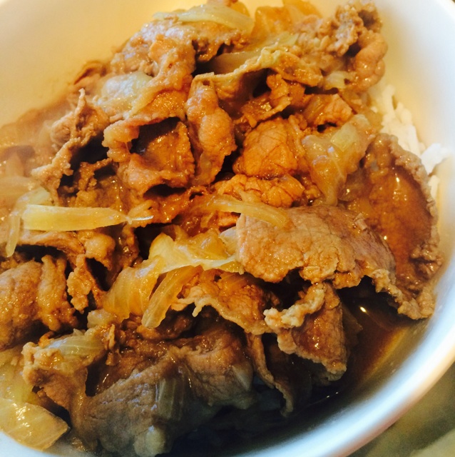 吉野家牛肉饭（牛丼）