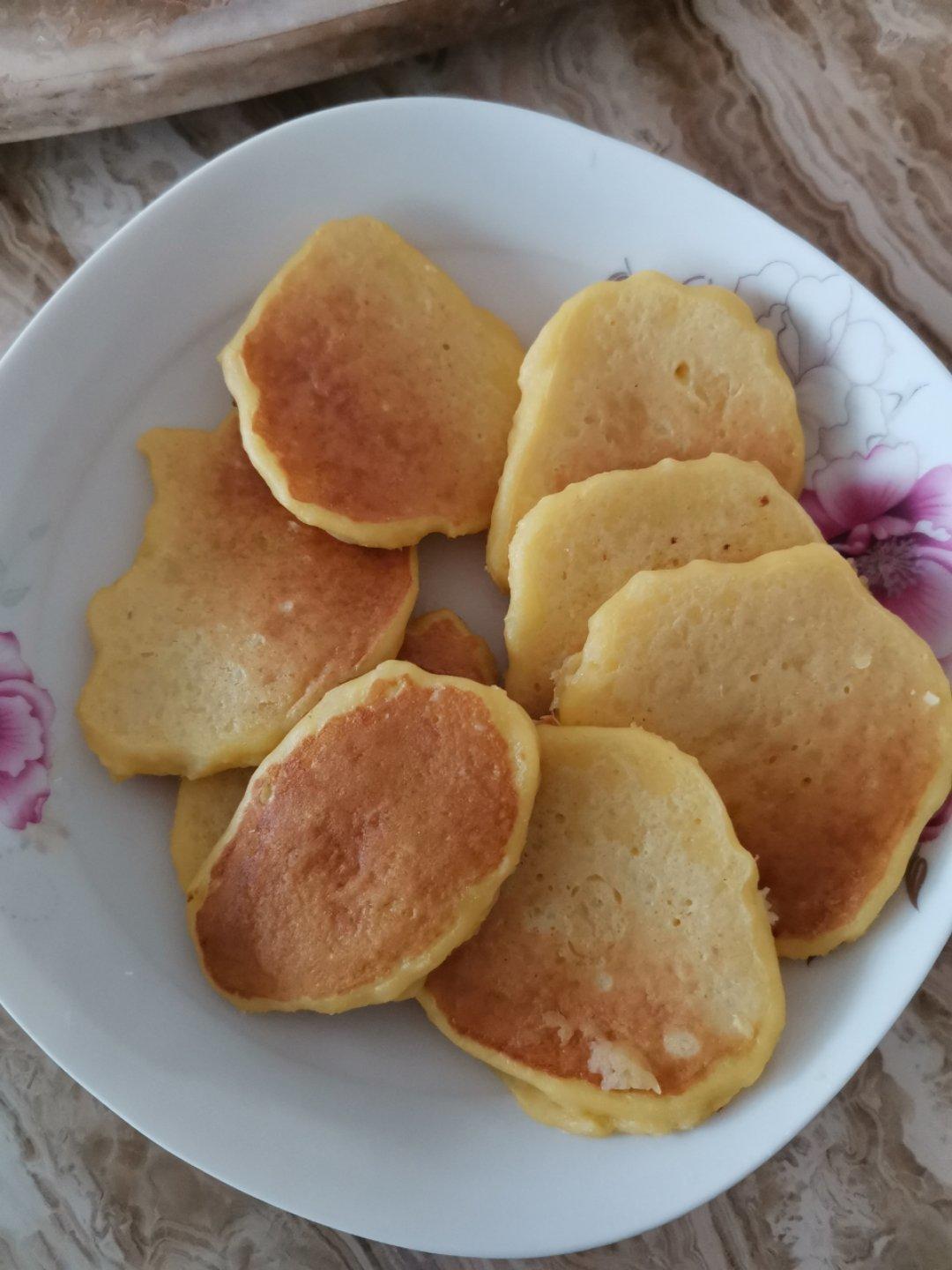 一个苹果一个鸡蛋两勺面粉