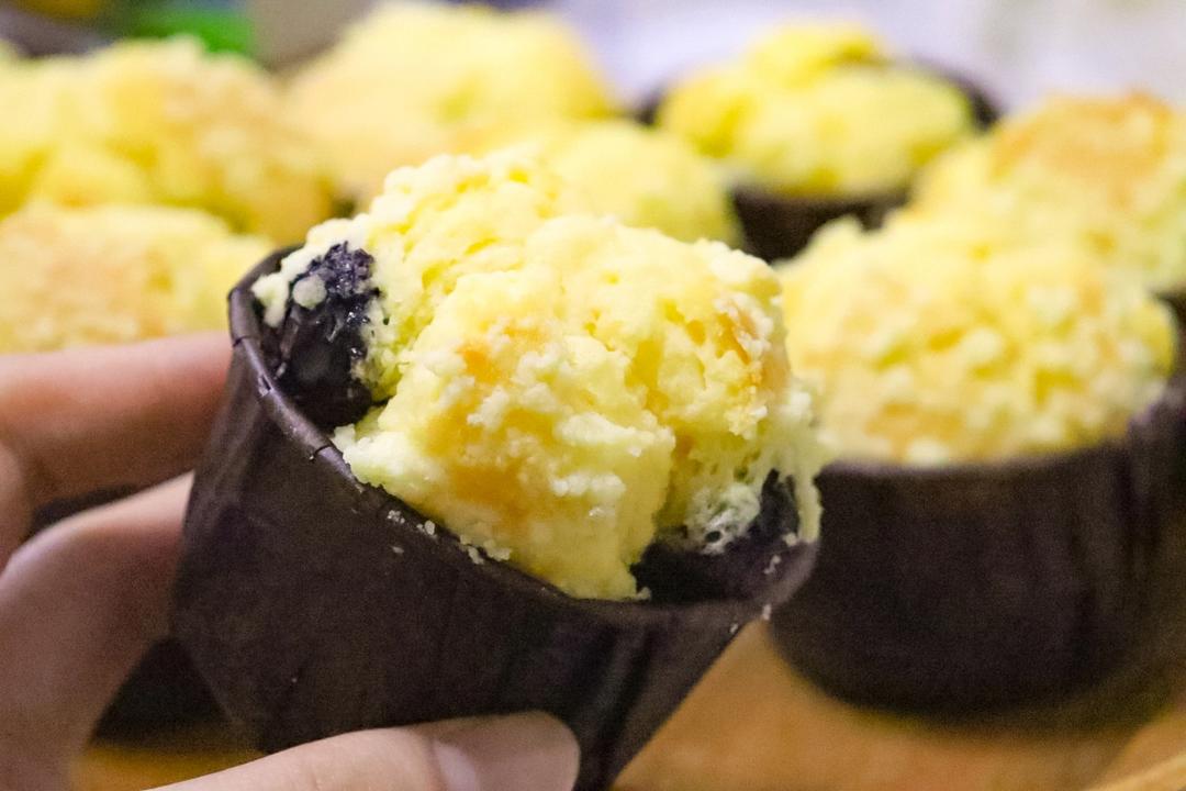 会爆浆的蓝莓玛芬蛋糕