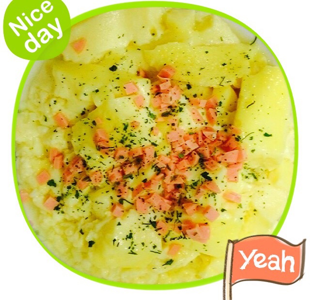 橙汁菊花玉子豆腐