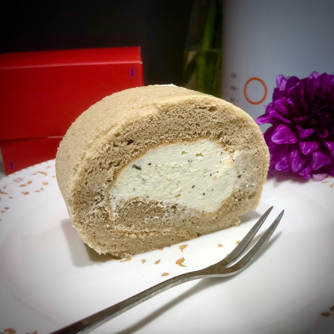 香气四溢的伯爵红茶蛋糕卷