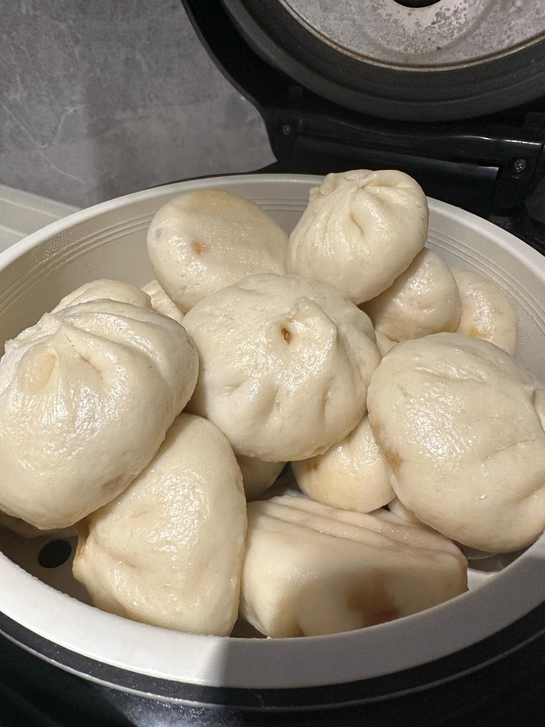 懒人版快手发面快手包子
