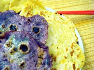 紫薯煎饼的做法 步骤7