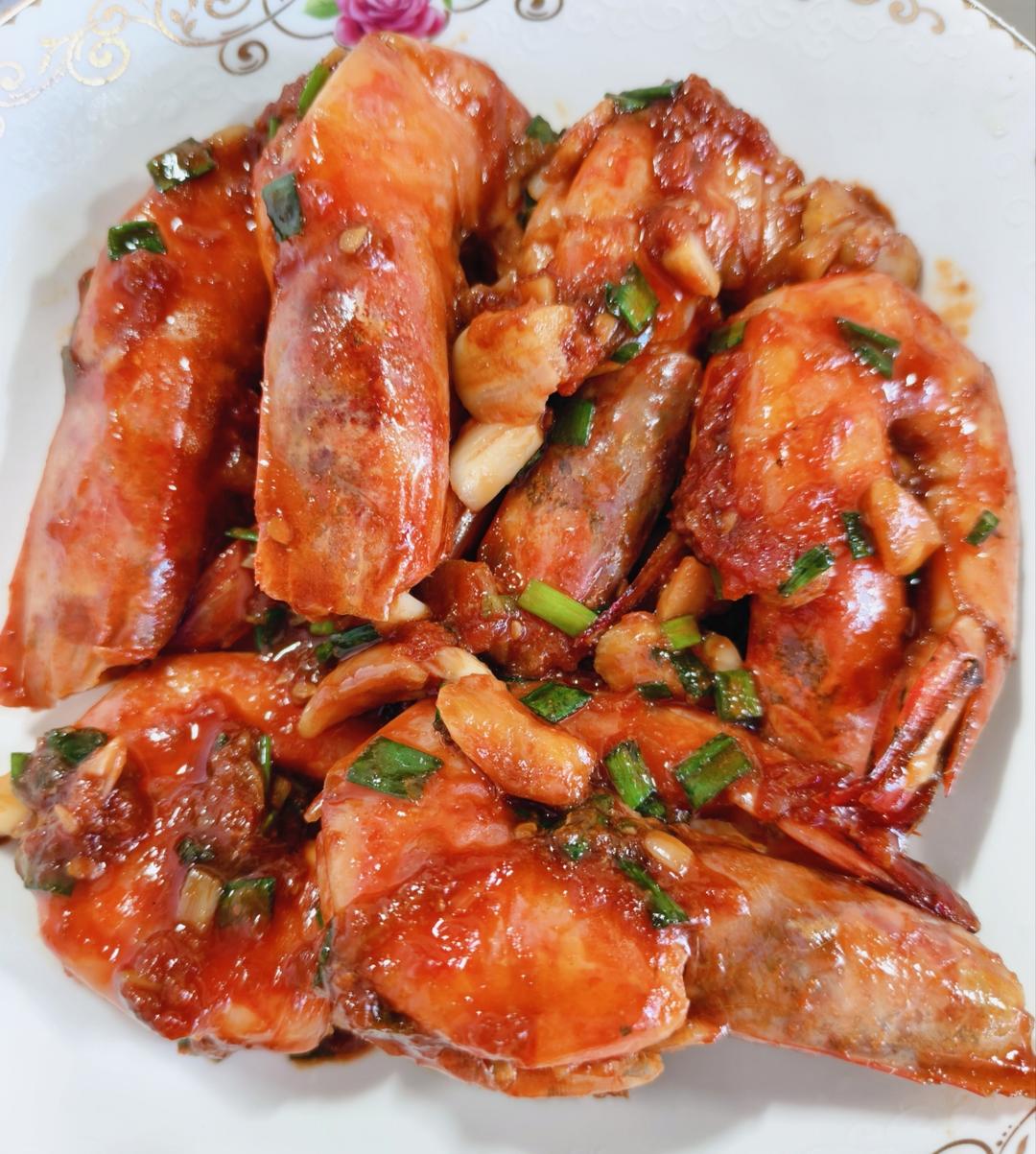 油焖大虾(番茄酸甜口)