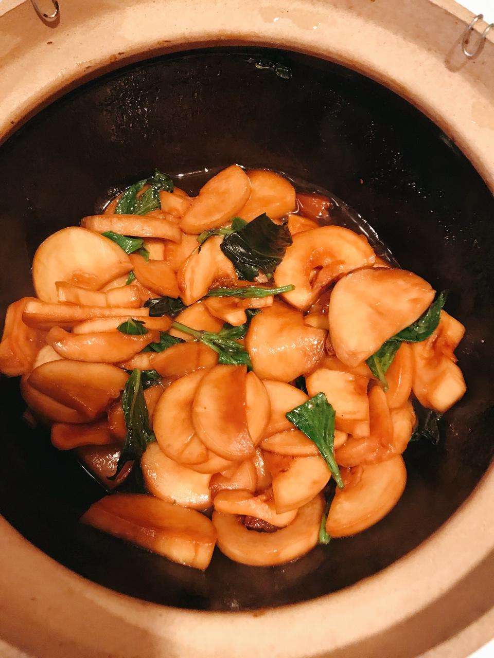 三杯杏鲍菇