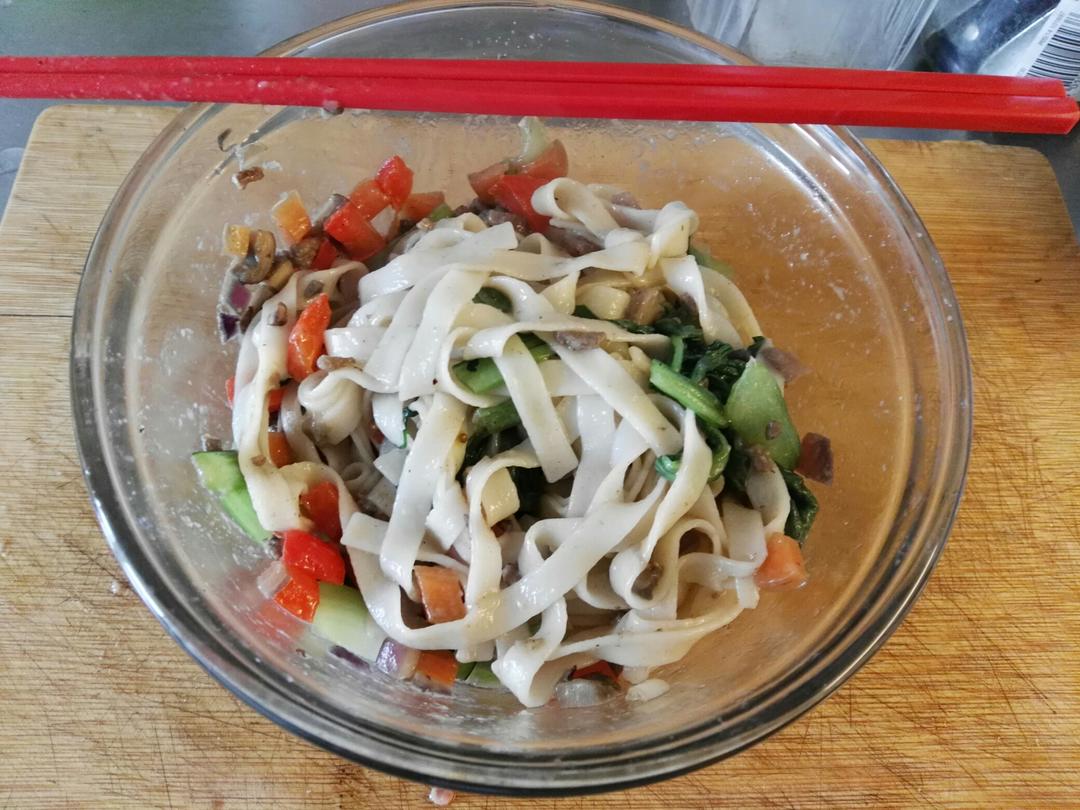 五彩拌面