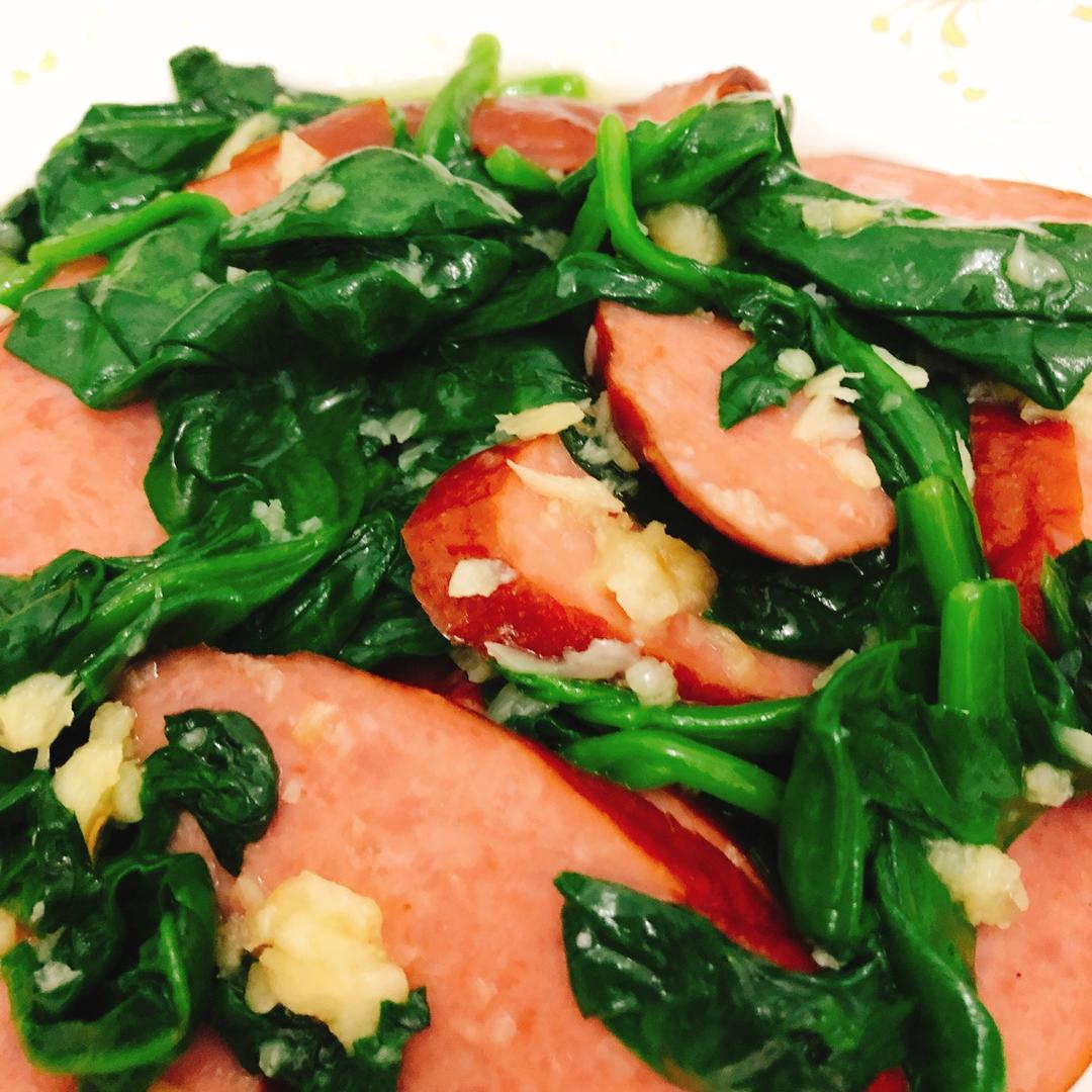 蒜香紫角叶（木耳菜）