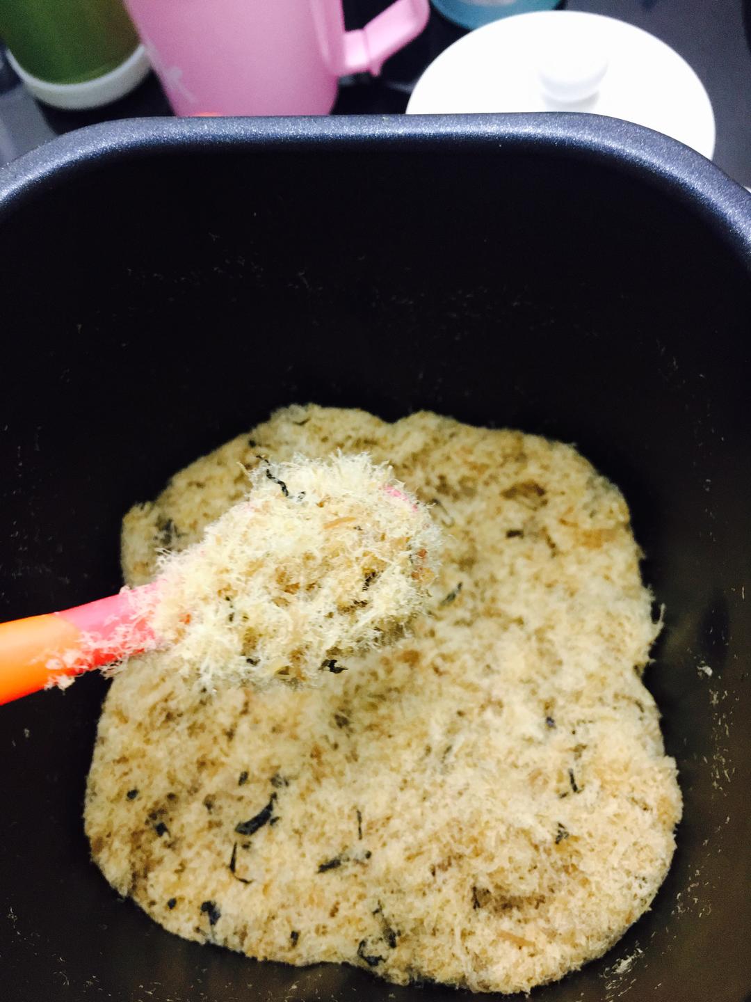 面包机版肉松的做法