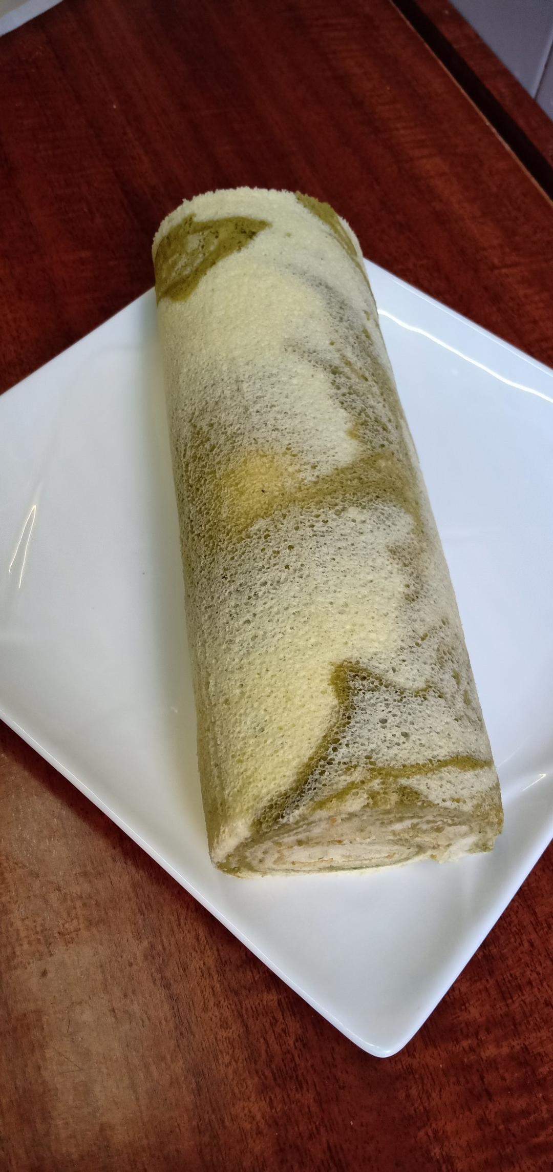 无油酸奶奶酪双享大理石蛋糕卷