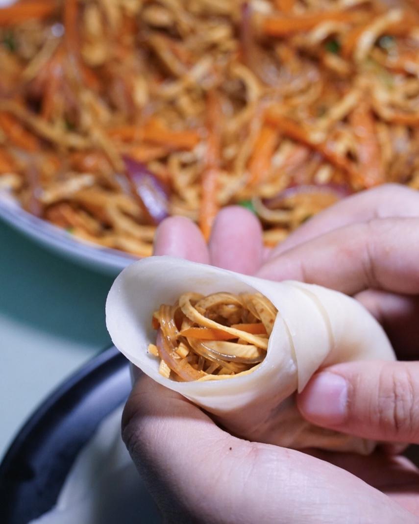 薄取蝉翼的春饼（可蒸，可烙）