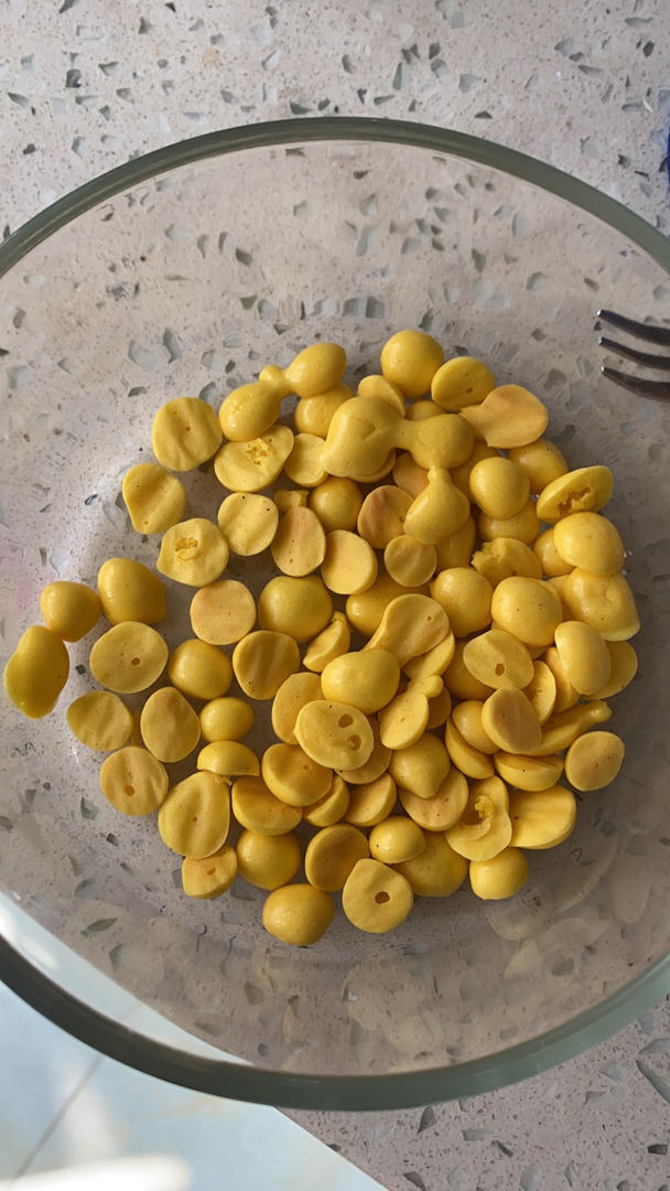 蛋黄溶豆无糖烤箱版