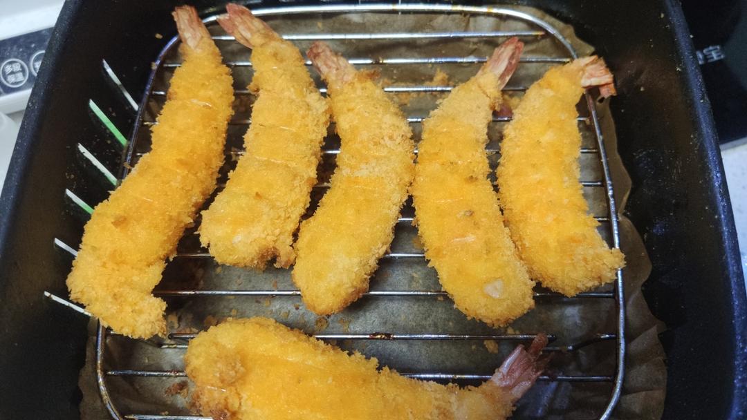 天罗妇，炸虾虾