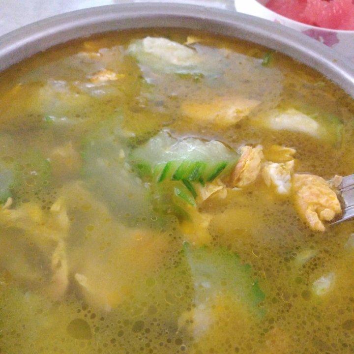 丝瓜鸡蛋汤