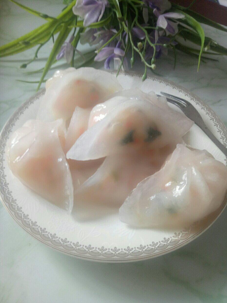 水晶虾饺