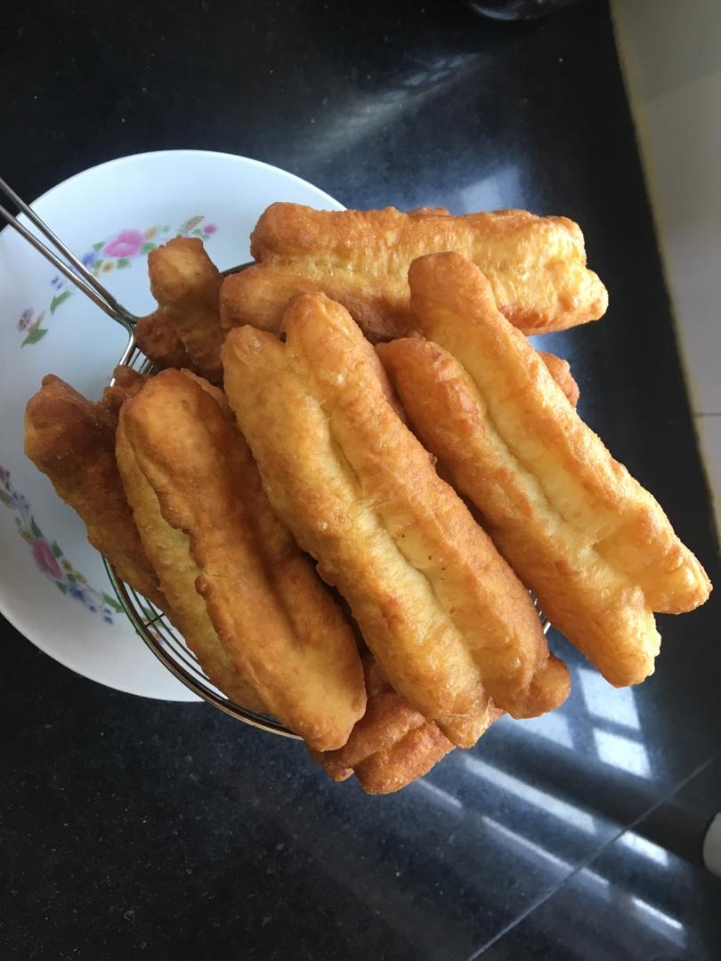 快手早餐～自制油条（酵母版，不含泡打粉、膨松剂）