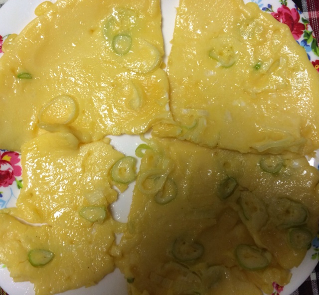 葱花鸡蛋饼