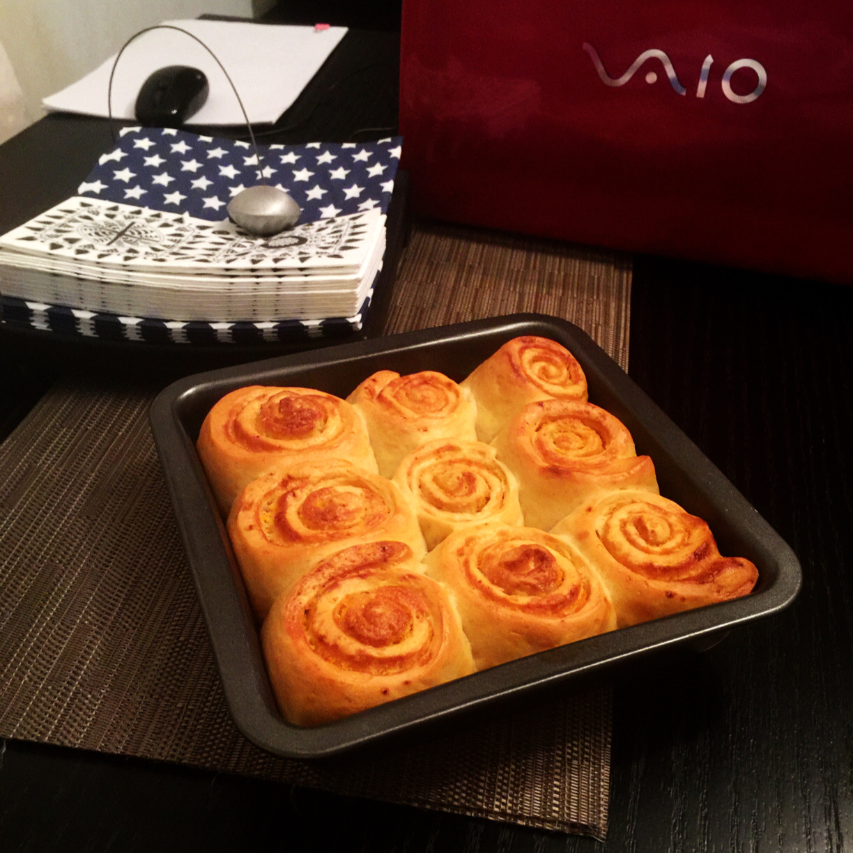 砂糖鲜橙面包卷 Orange roll