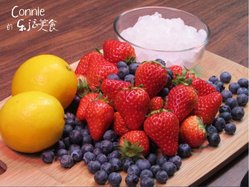 草莓蓝莓果酱 Strawberry & Blueberry Jam