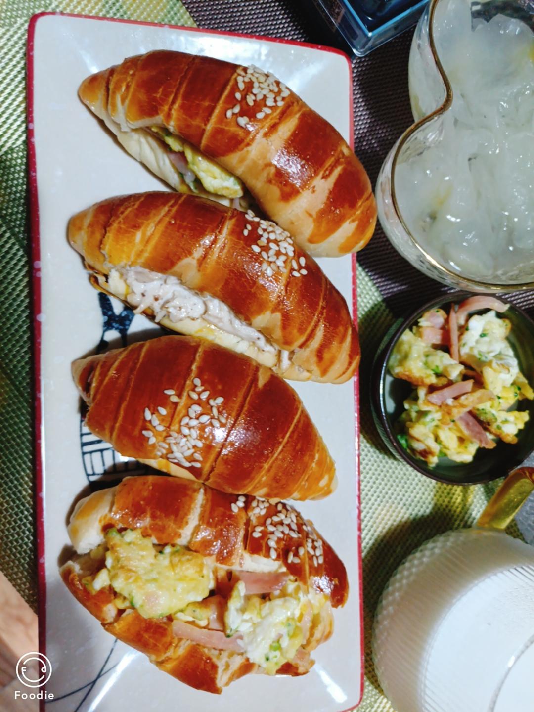 纯奶手撕吐司的做法 步骤1