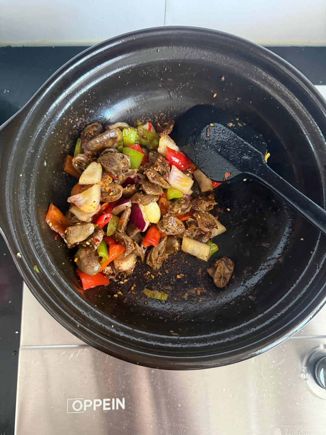 [原创] 比烧烤店还好吃的孜然鸡心