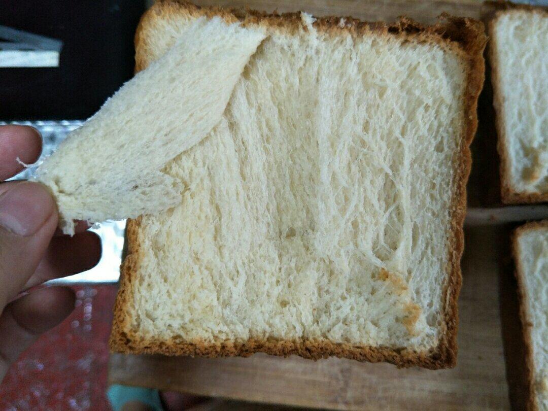夺命软吐司(๑´ڡ`๑)超软拉丝极速方便的一次发酵吐司