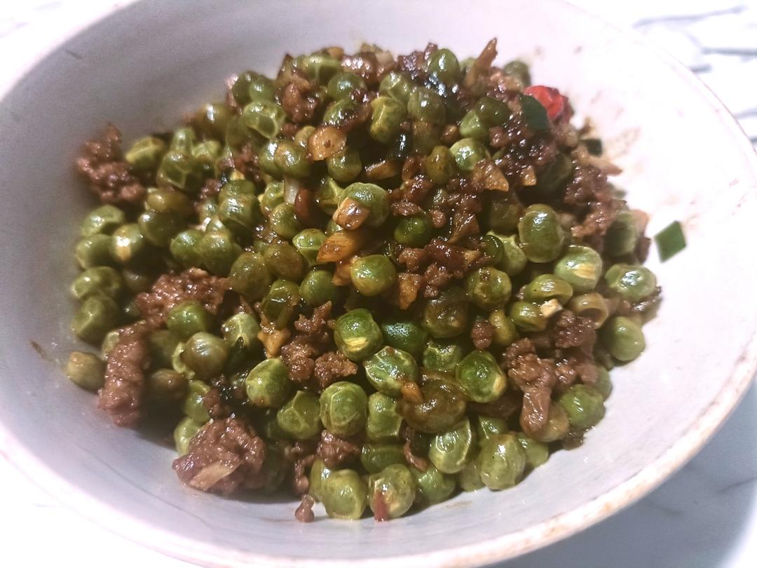 超下饭的豌豆肉沫