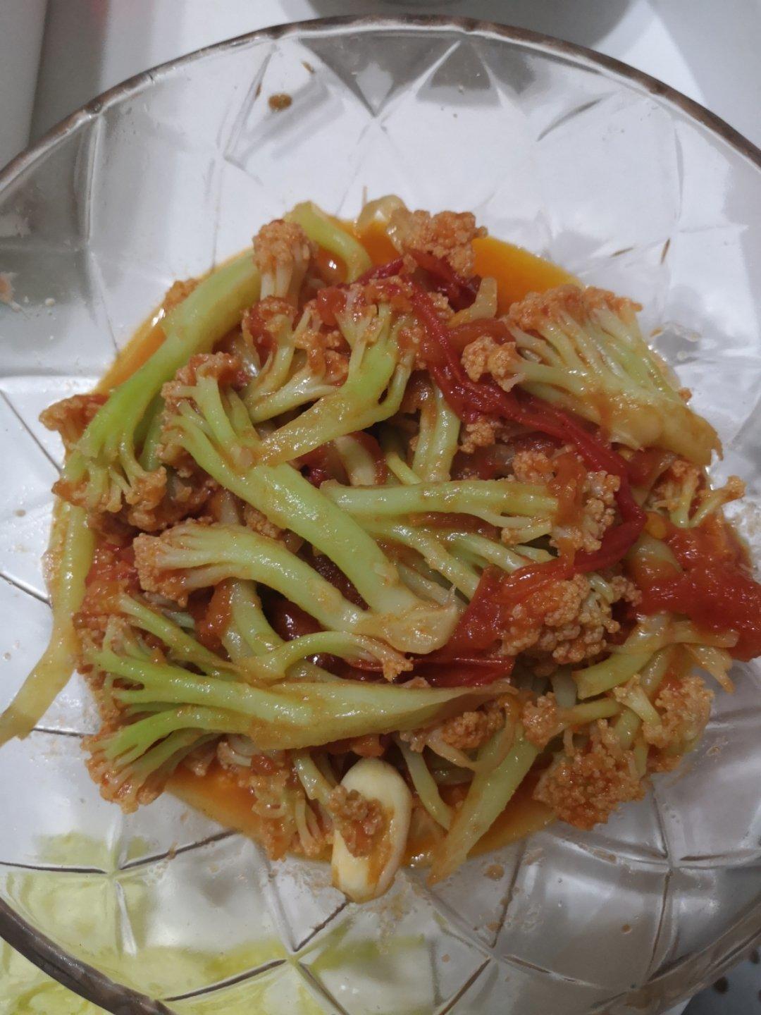 番茄🍅花菜(原图呈现，不修图)