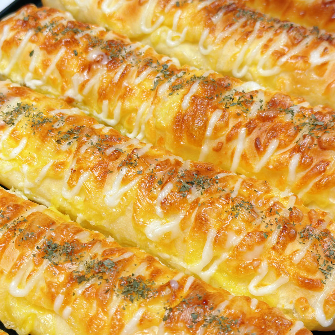 黄金芝士面包条｜私房爆款｜经典好吃