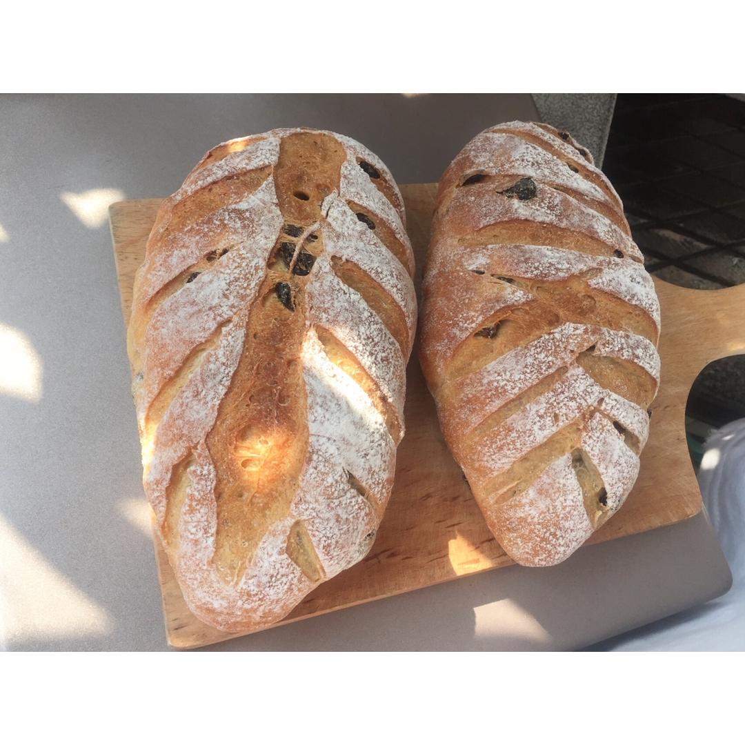 香蕉全麦果仁软欧包