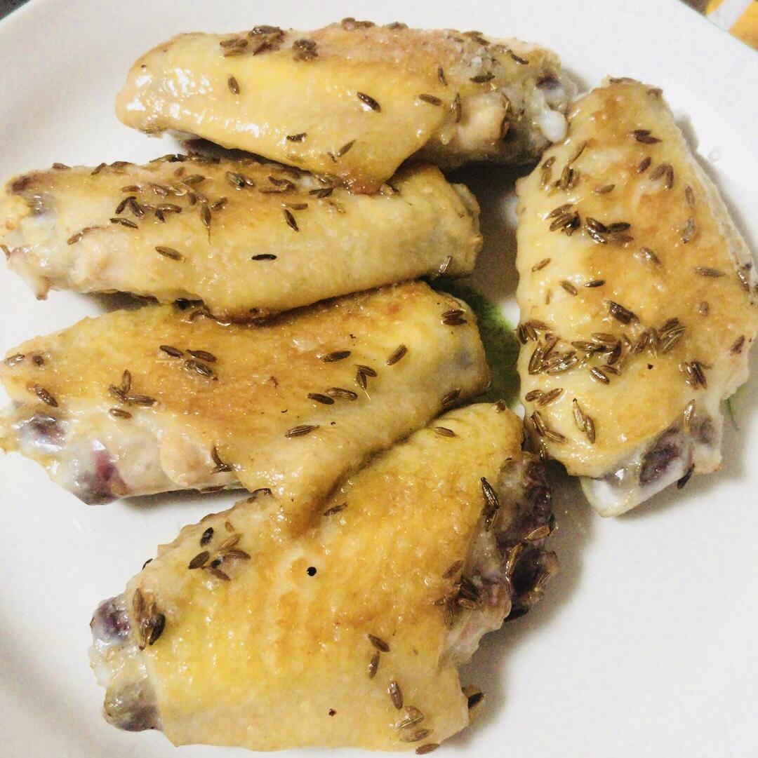 盐煎鸡翅膀