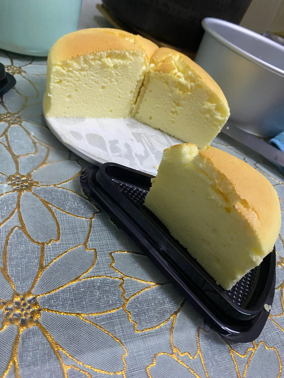 没想到酸奶蛋糕这么香啊！