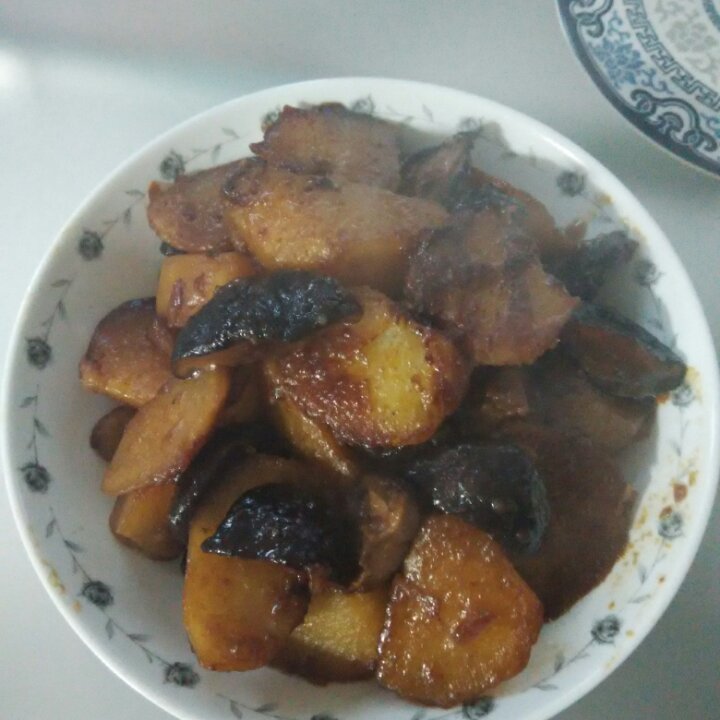 香菇土豆