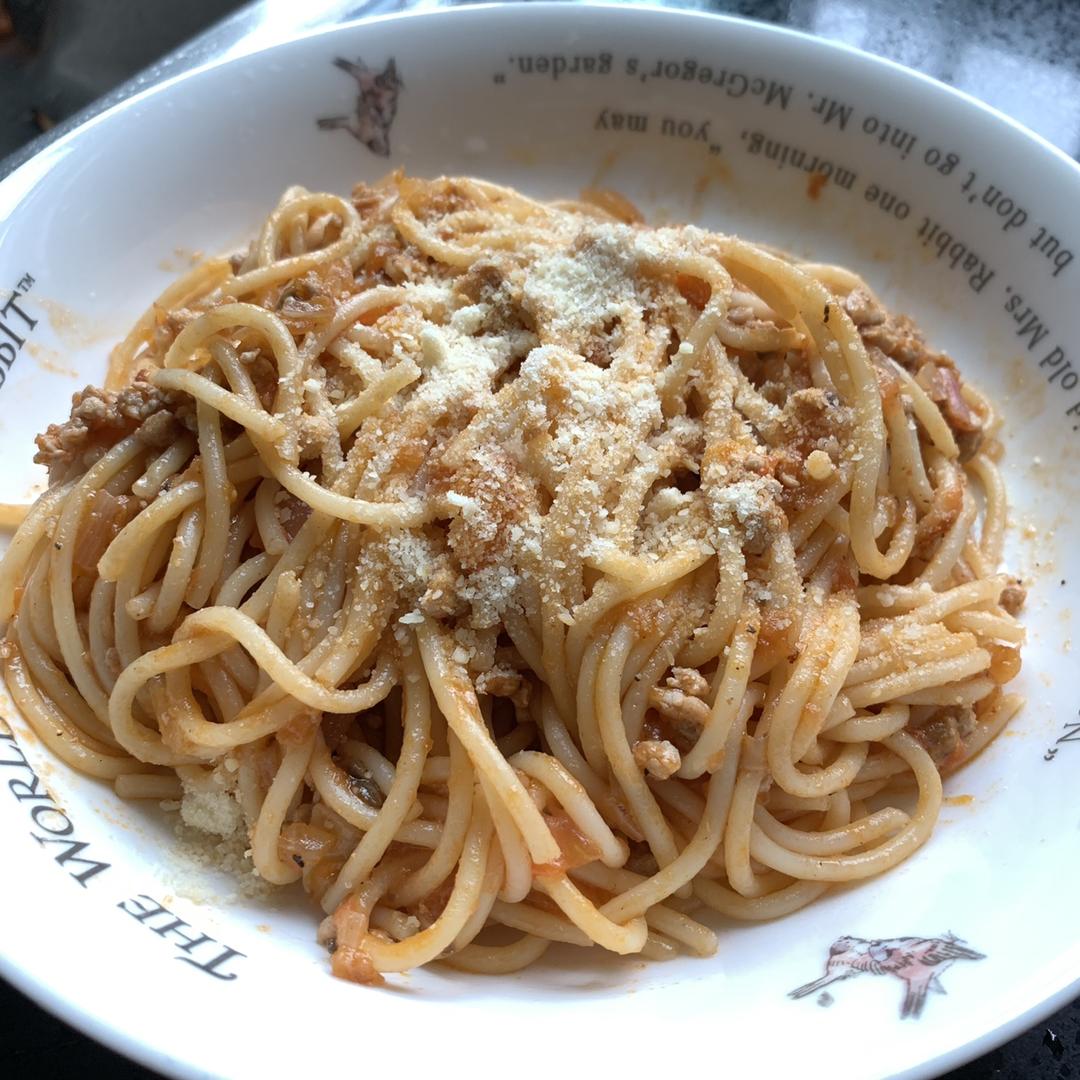 【番茄肉酱意面】