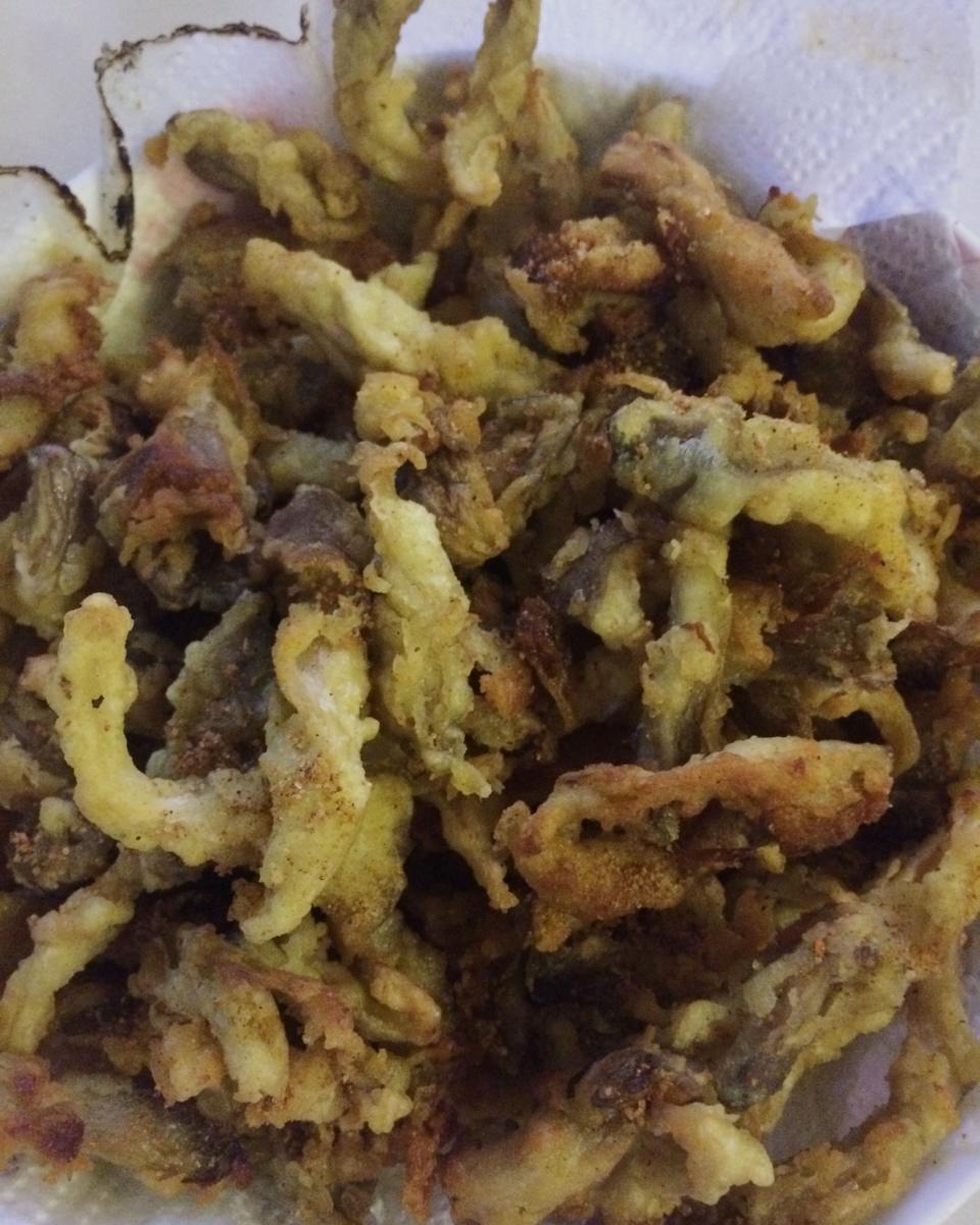 炸蘑菇