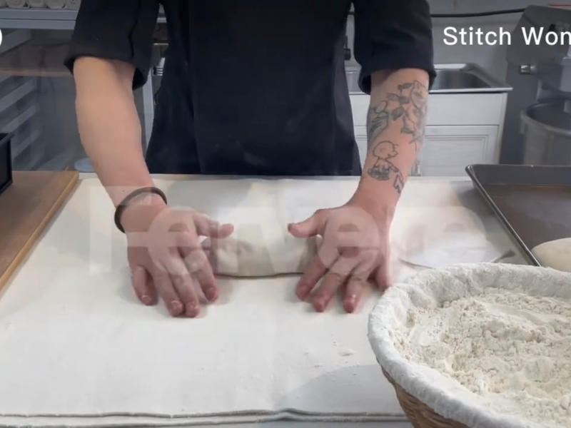 纯奶手撕吐司的做法 步骤1