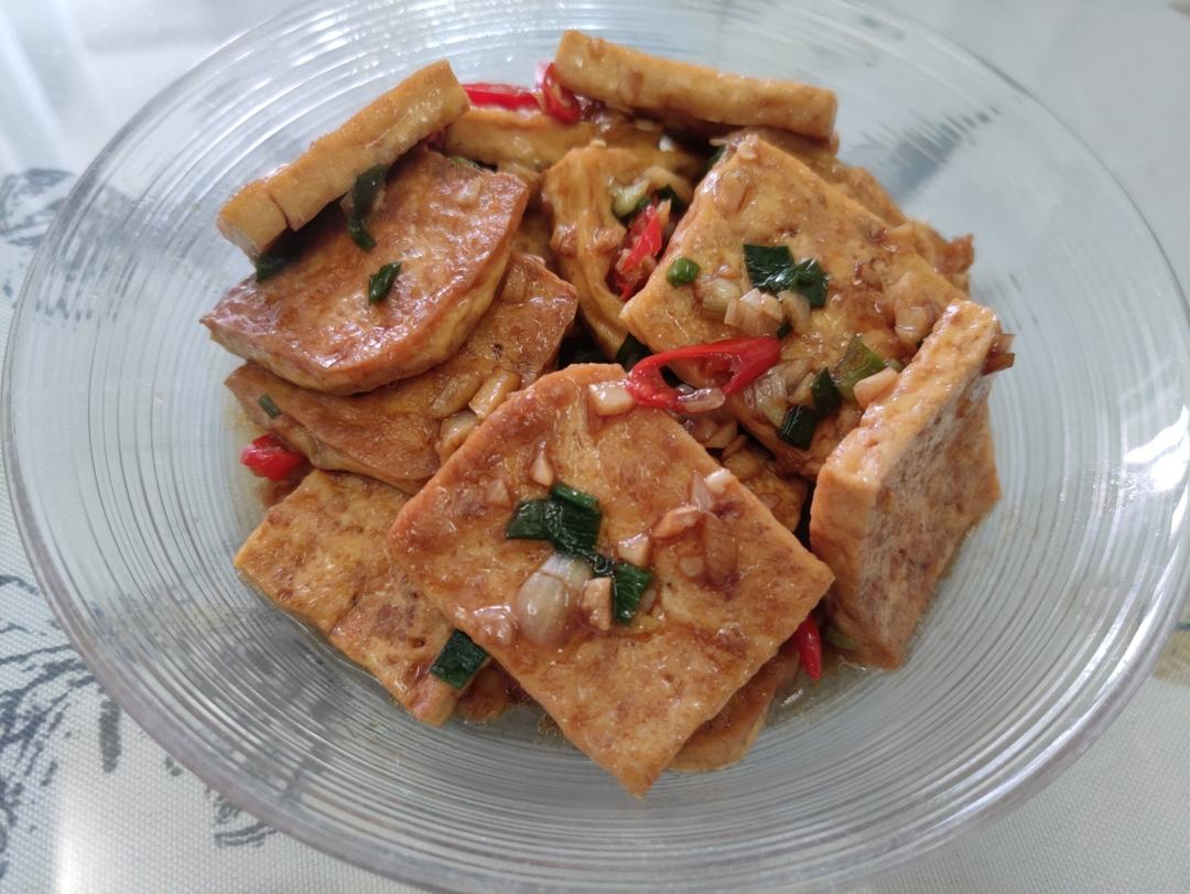 蒜香煎豆腐 炒鸡无敌美味