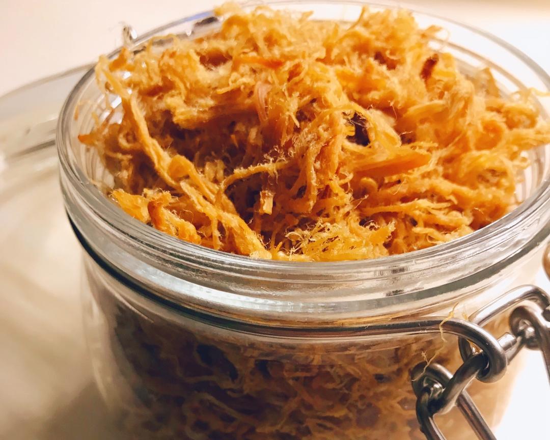 自制鸡肉松（麦饭石锅版）的做法