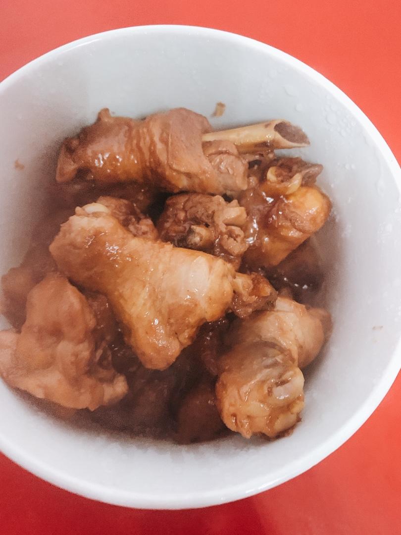 土豆焖鸡腿