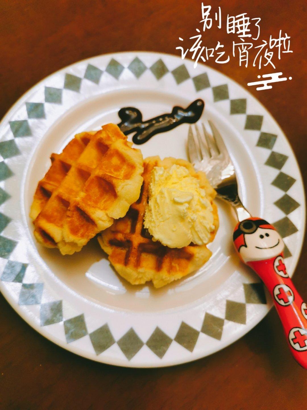 手抓式奶香华夫饼干