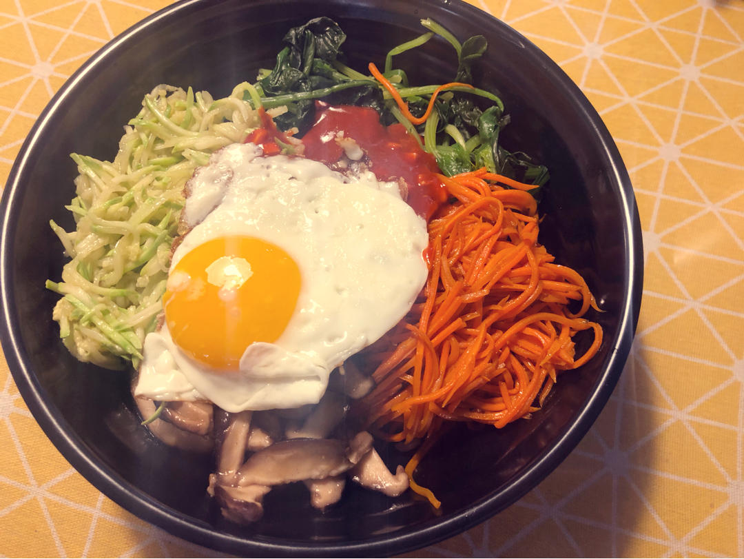 露娜xy做的韩式拌饭