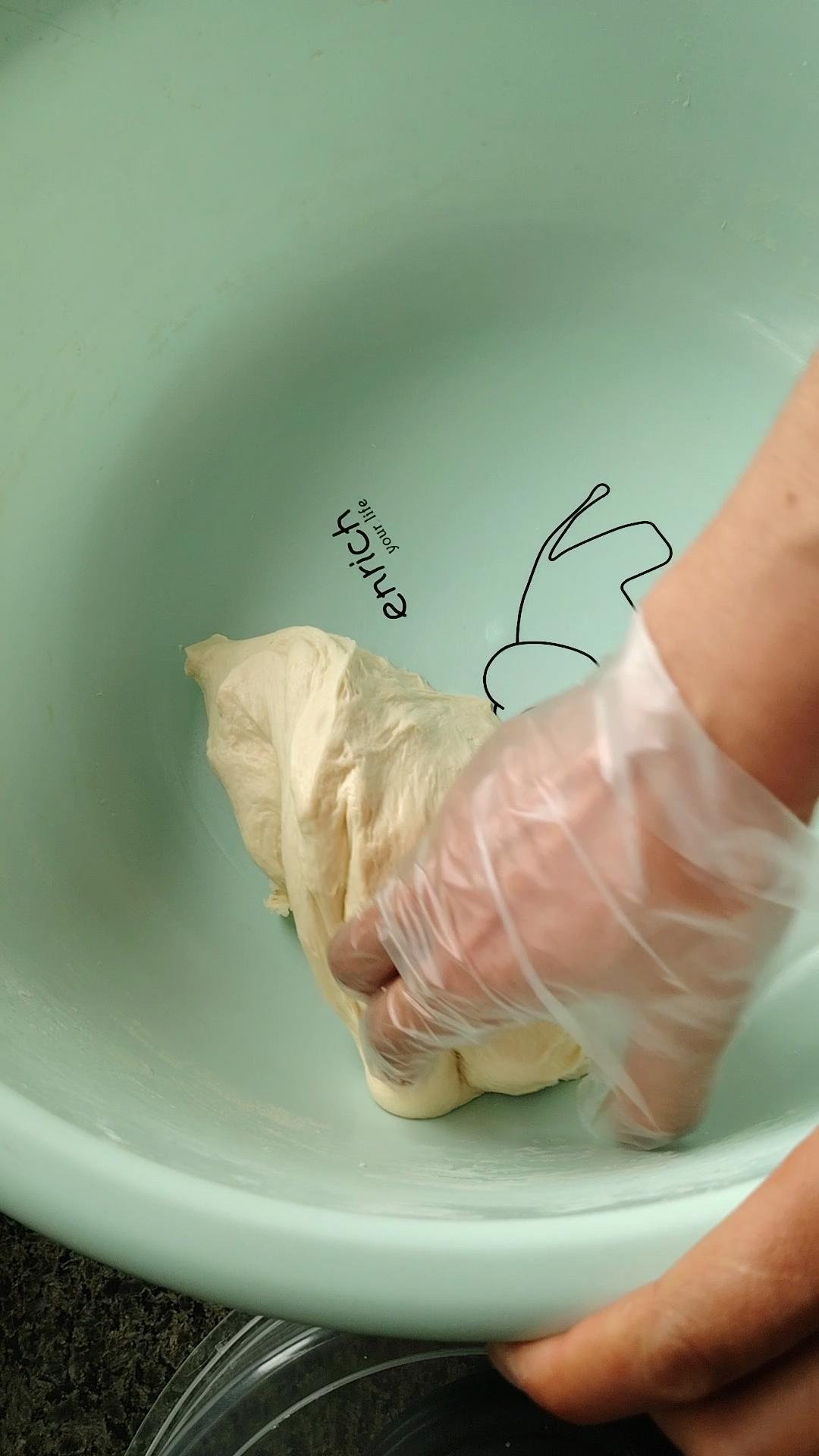 纯奶手撕吐司的做法 步骤1