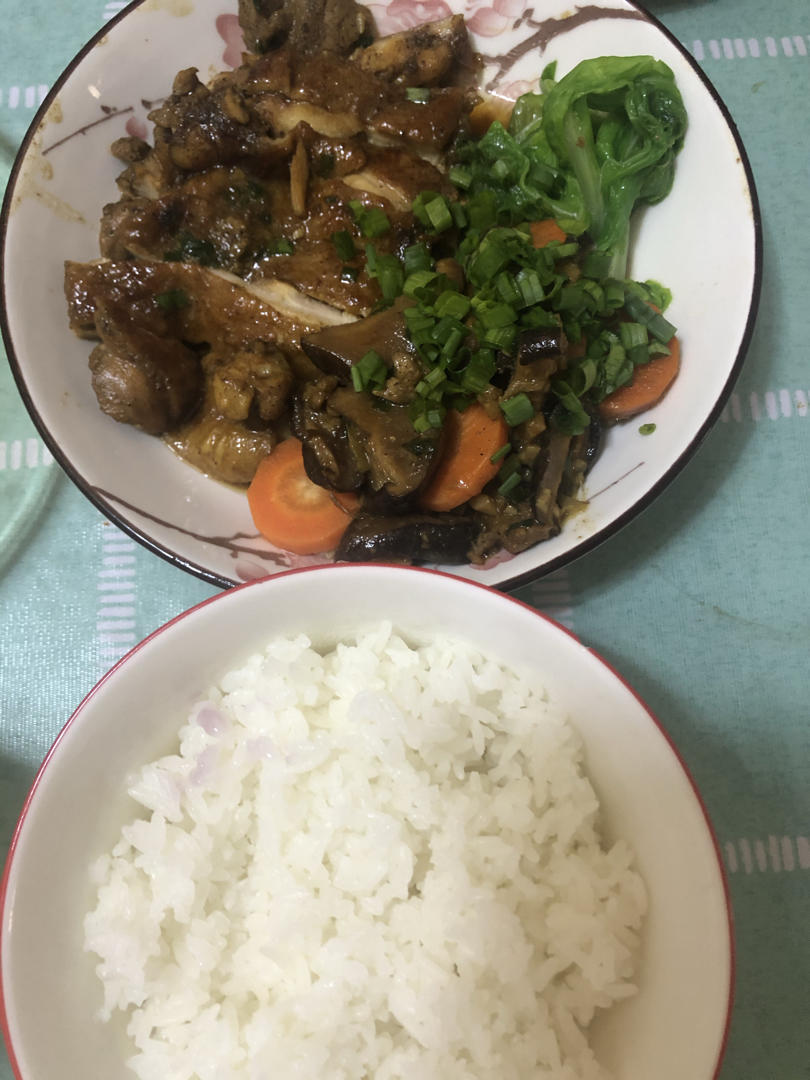 照烧鸡腿饭