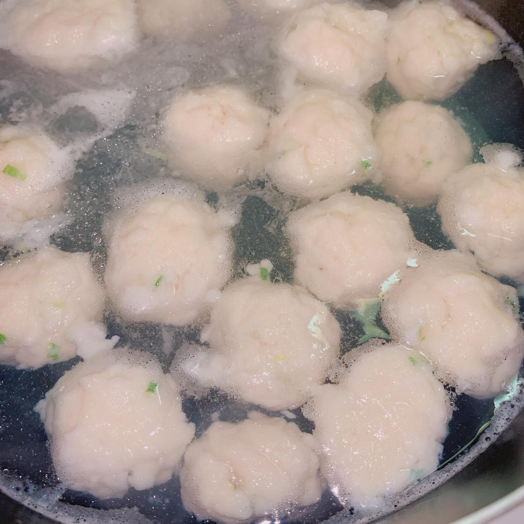 纯手工自制鱼丸