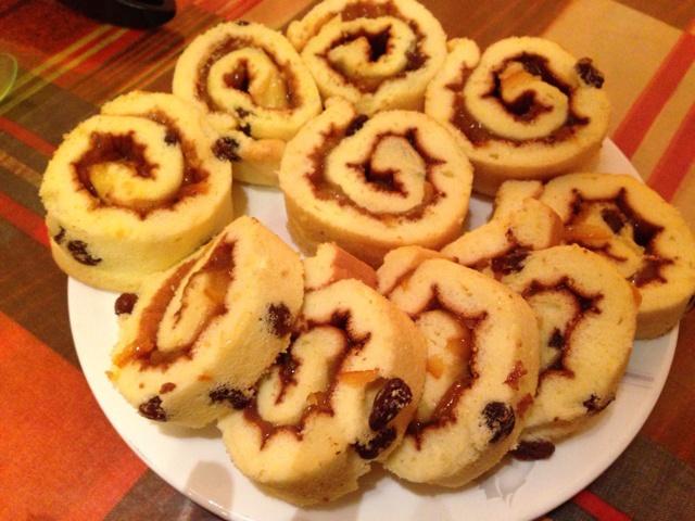 （健康）无油葡萄蛋糕卷