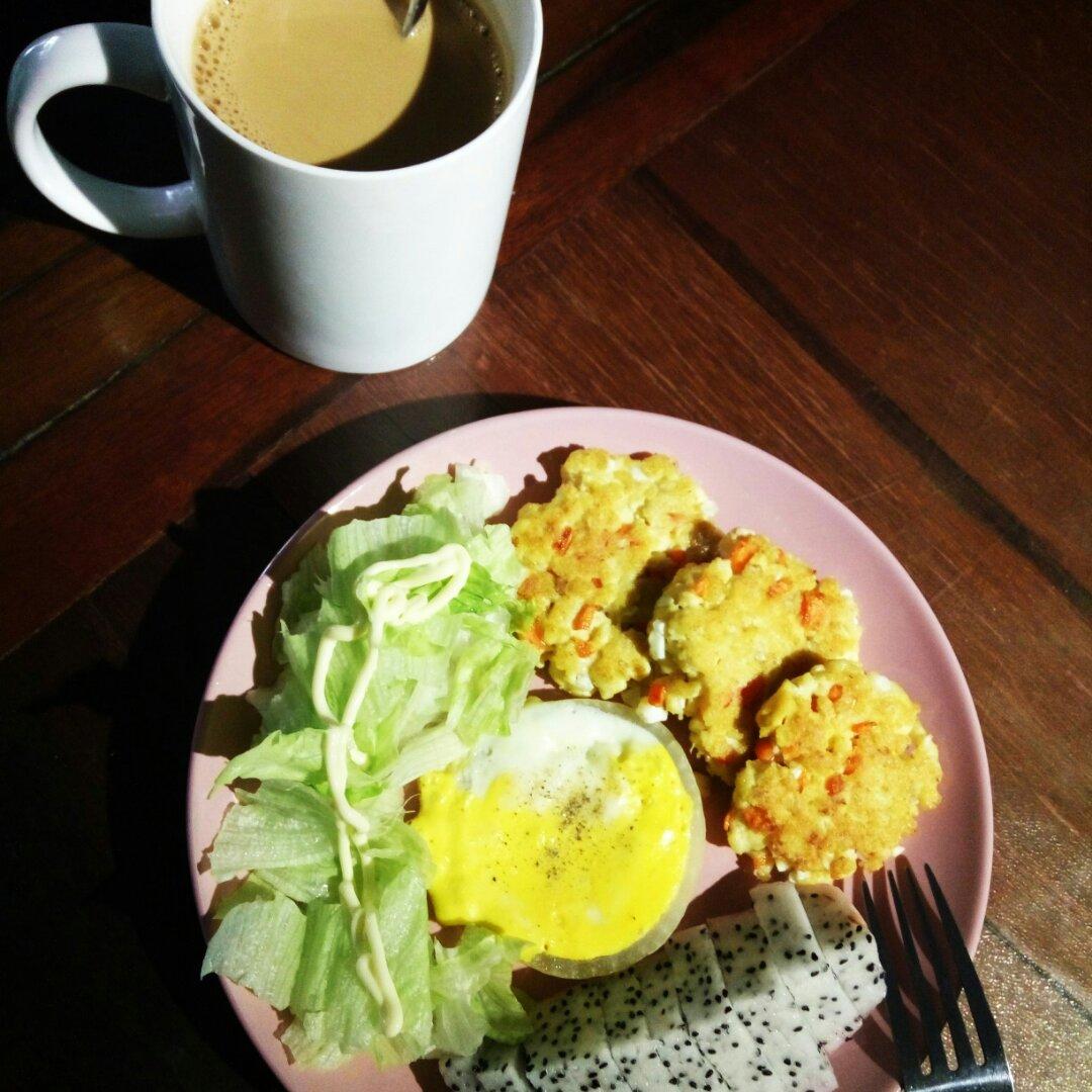 （消灭咸蛋白）咸蛋白豆腐饼