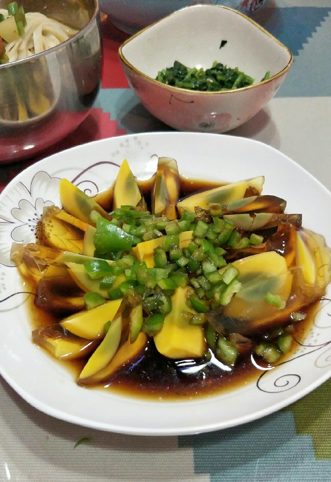 青椒变蛋！超级简单又好吃