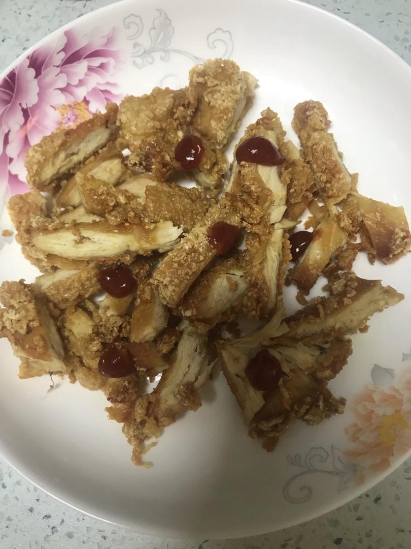 超简单的家庭版炸鸡排