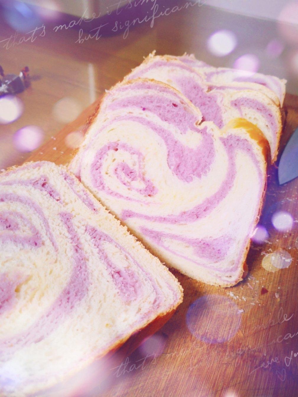 东菱热旋风面包机之紫薯面包