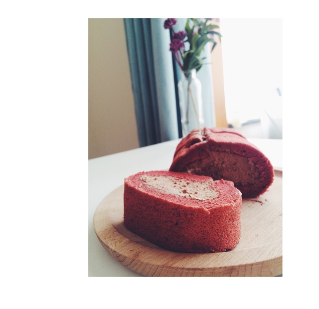 红丝绒巧克力卷